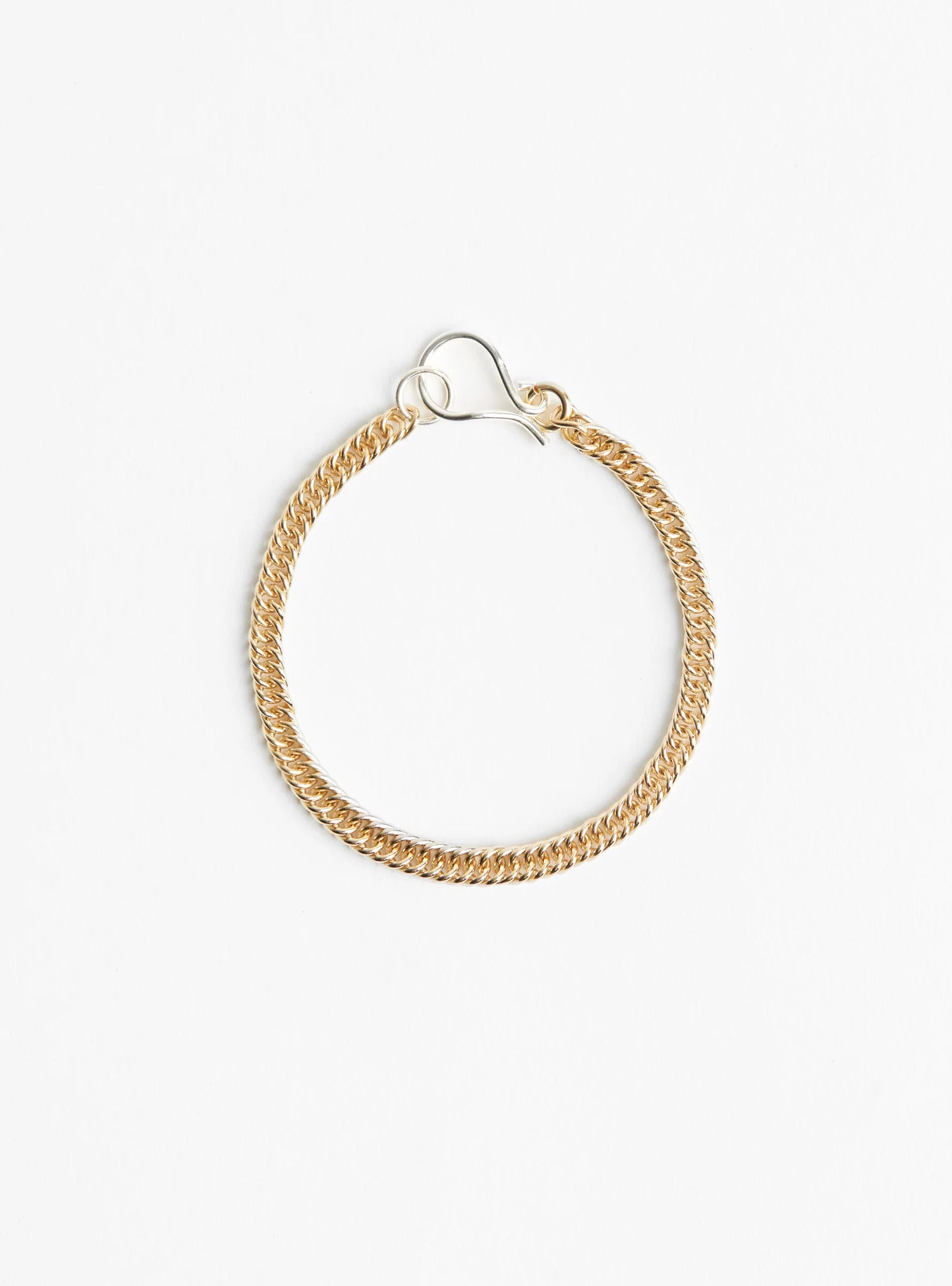 Gold Hook Chain Bracelet