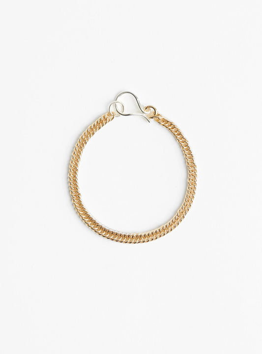 Gold Hook Chain Bracelet