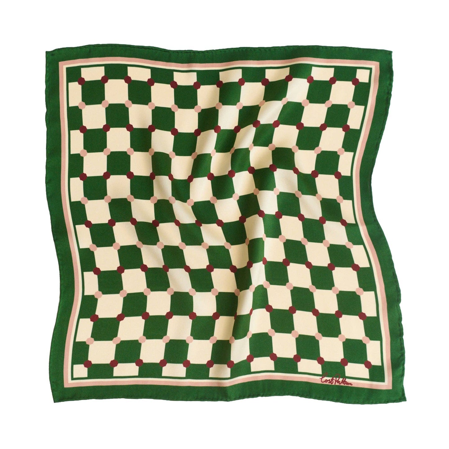 Silk Pocket Square | Checkerboard