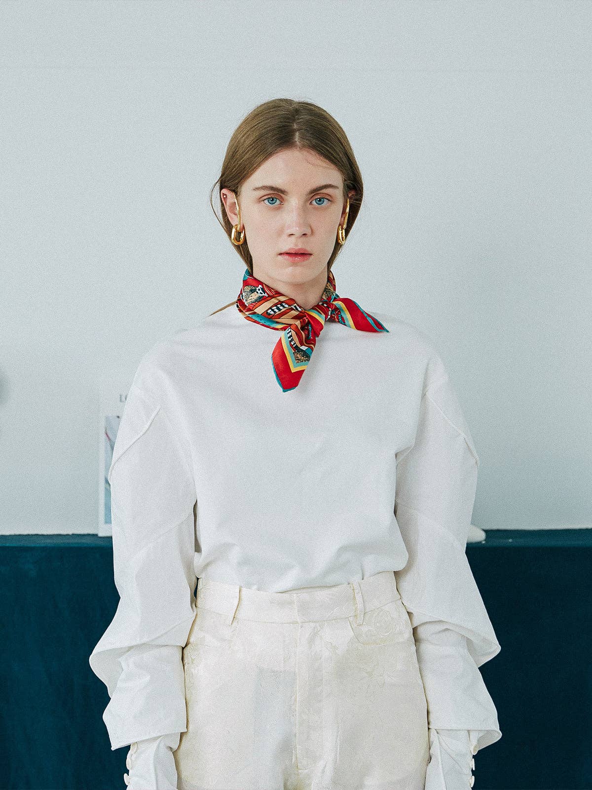 Silk Bandana | Madagascar (Red)