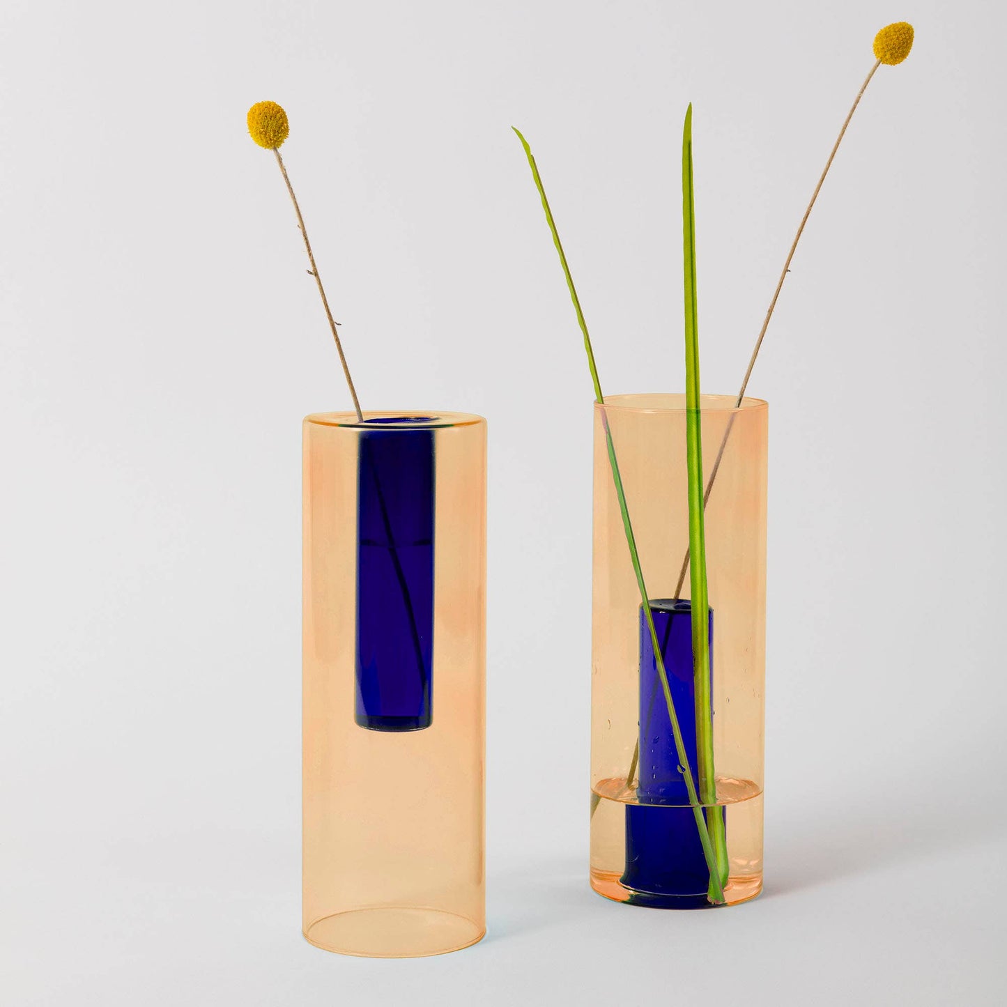 Reversible Glass Vase (Multiple Colors)