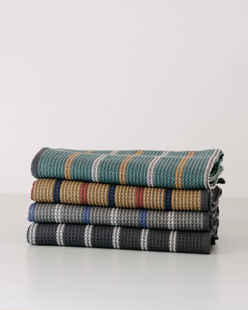 Slate Cotton Waffle Weave Kitchen Towel (Multiple Colors)