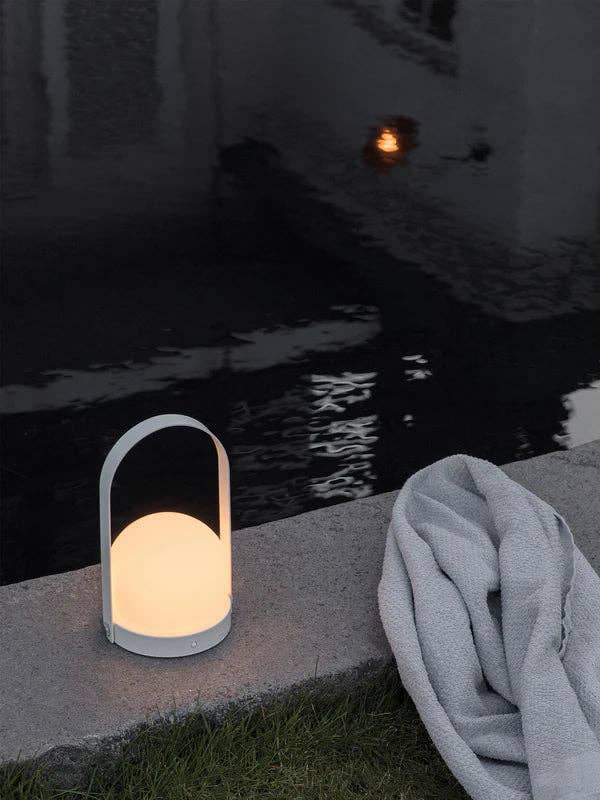 Carrie Portable LED Lamp | White