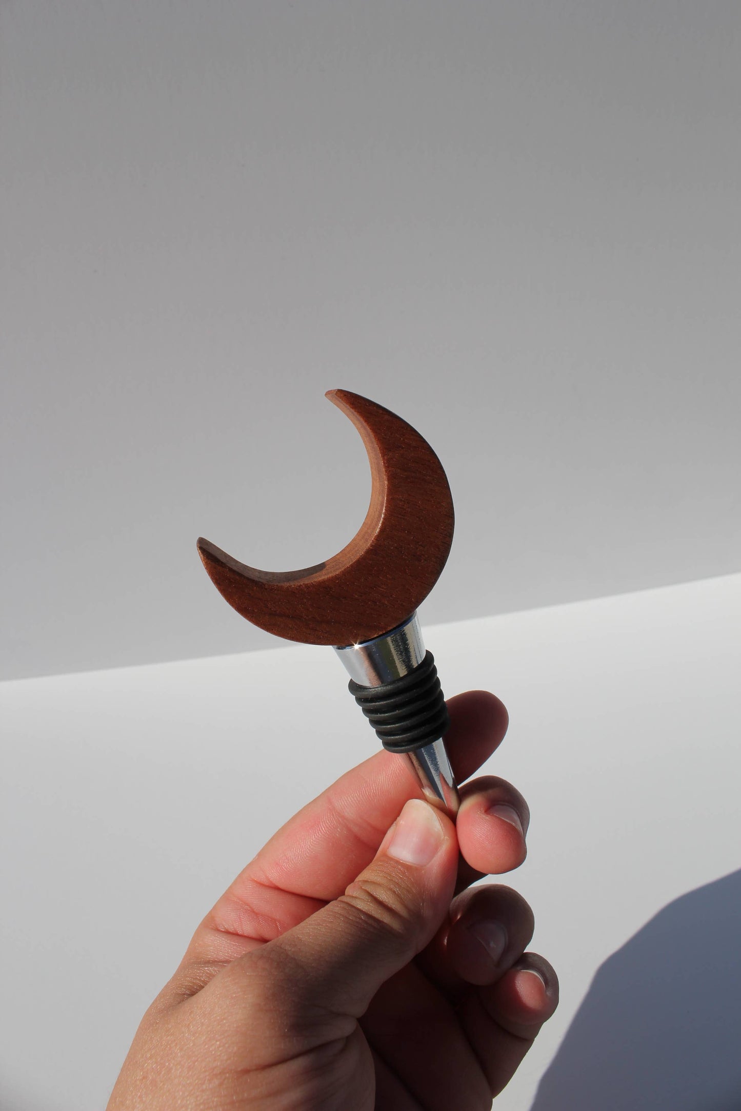 Crescent Moon Bottle Stopper