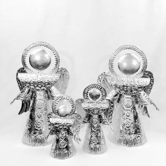 Oaxacan Tin Christmas Angels (Multiple Sizes)