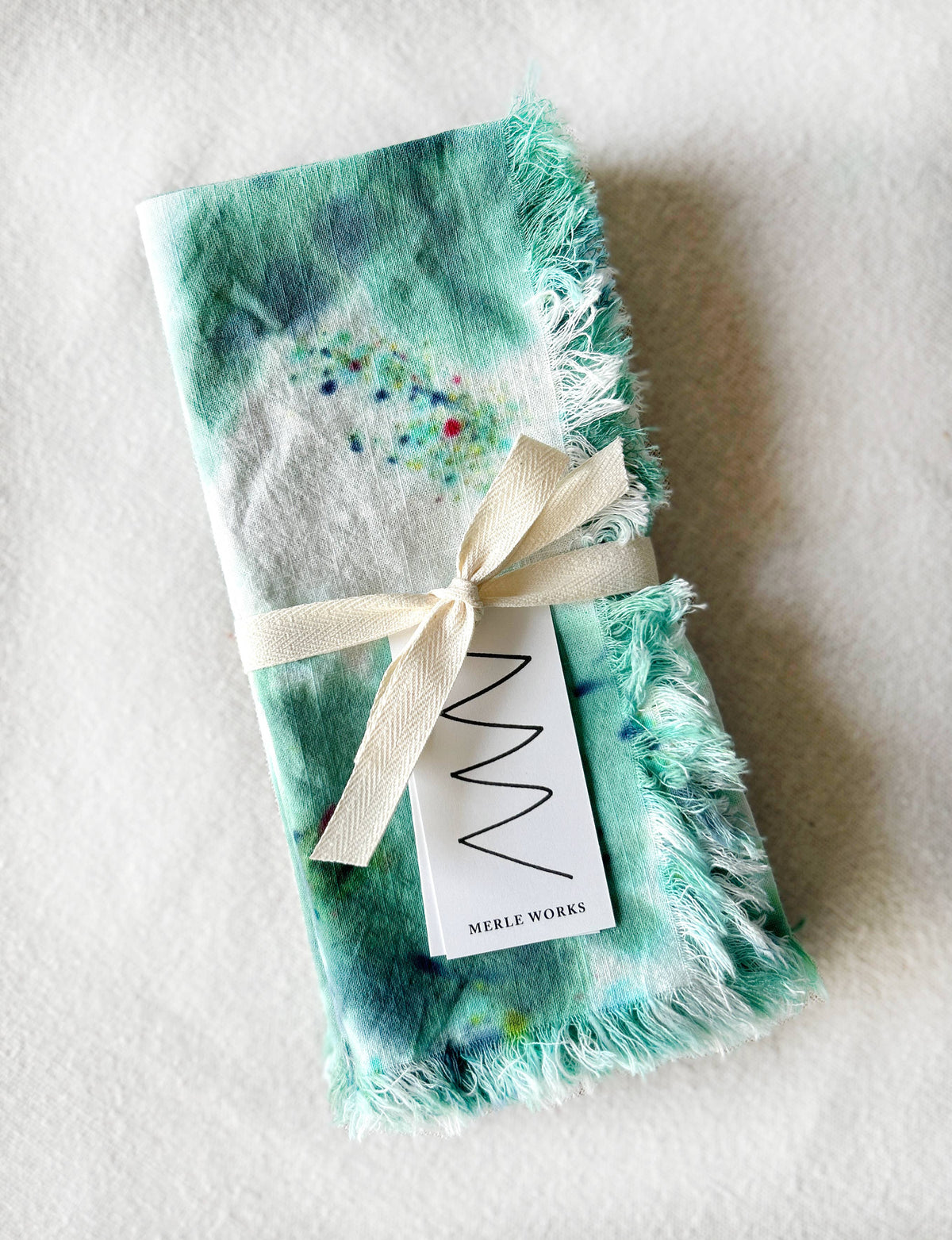 Hand-Dyed Cloth Napkins | Malachite (Set of Four)