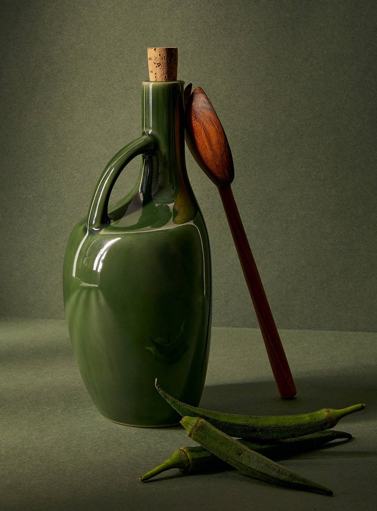 Canard Olive Oil Bottle | Evergreen