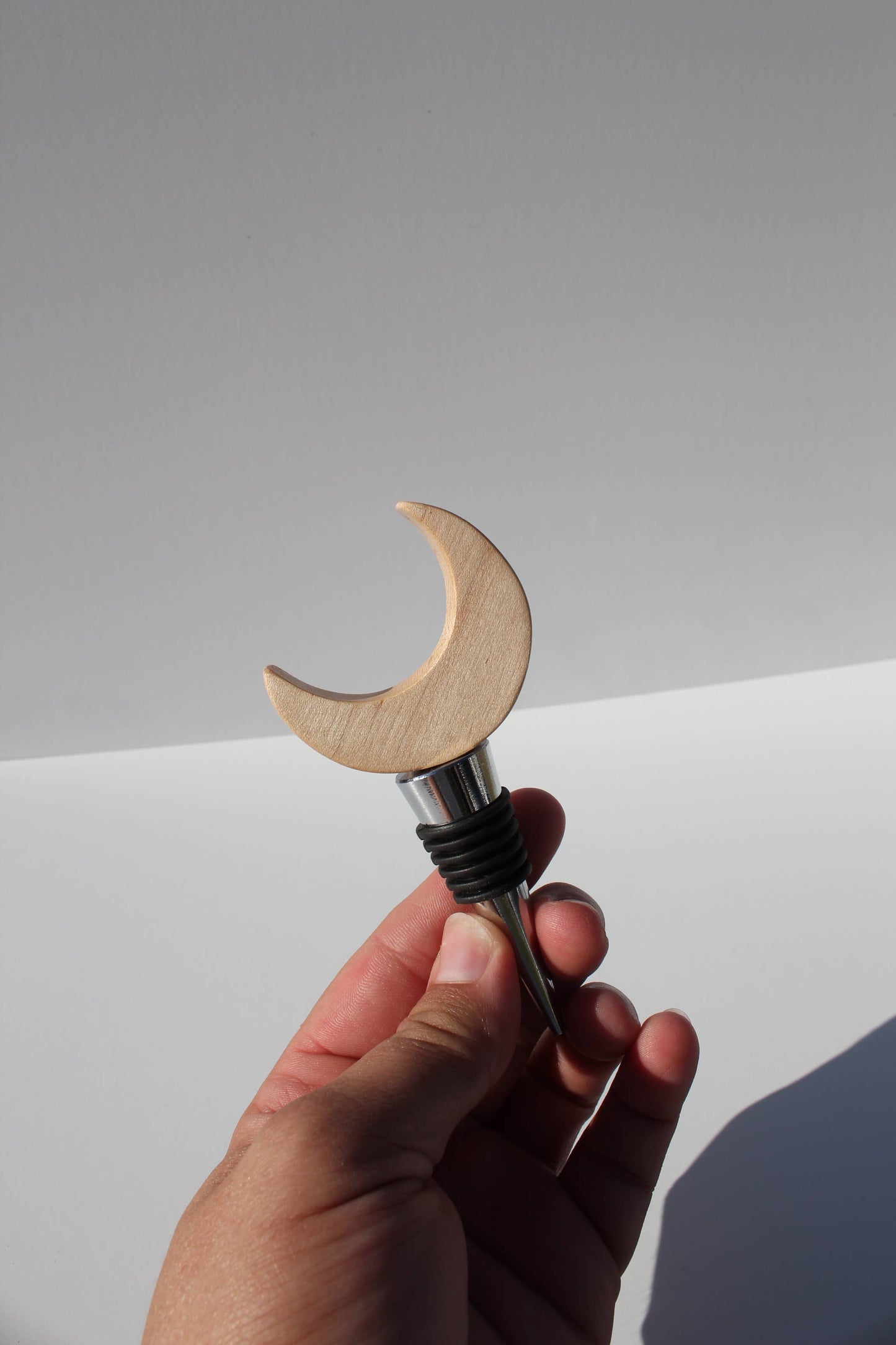 Crescent Moon Bottle Stopper