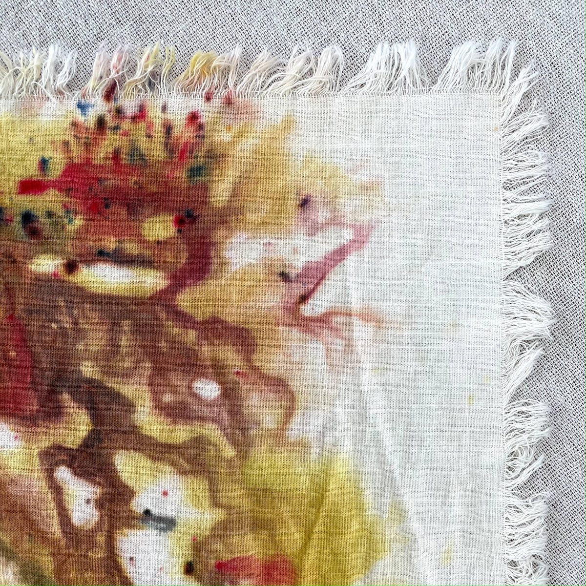 Hand-Dyed Cloth Napkins | Sunflower (Set of Four)