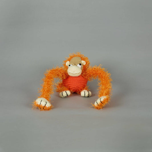 Hand Crochet Dog Toy | Monkey