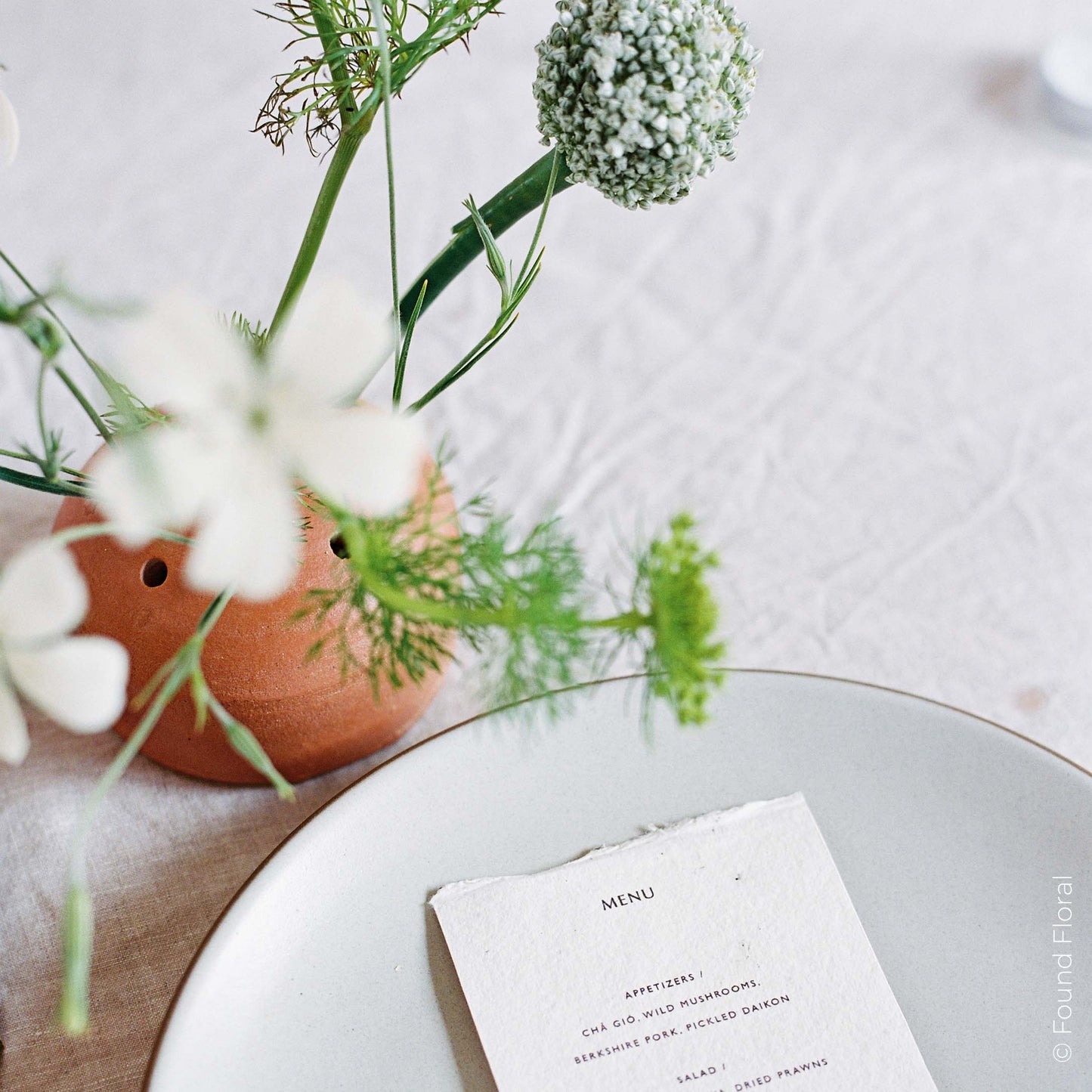 Terracotta Frog Vase