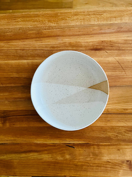 Criss-Cross Shallow Bowl