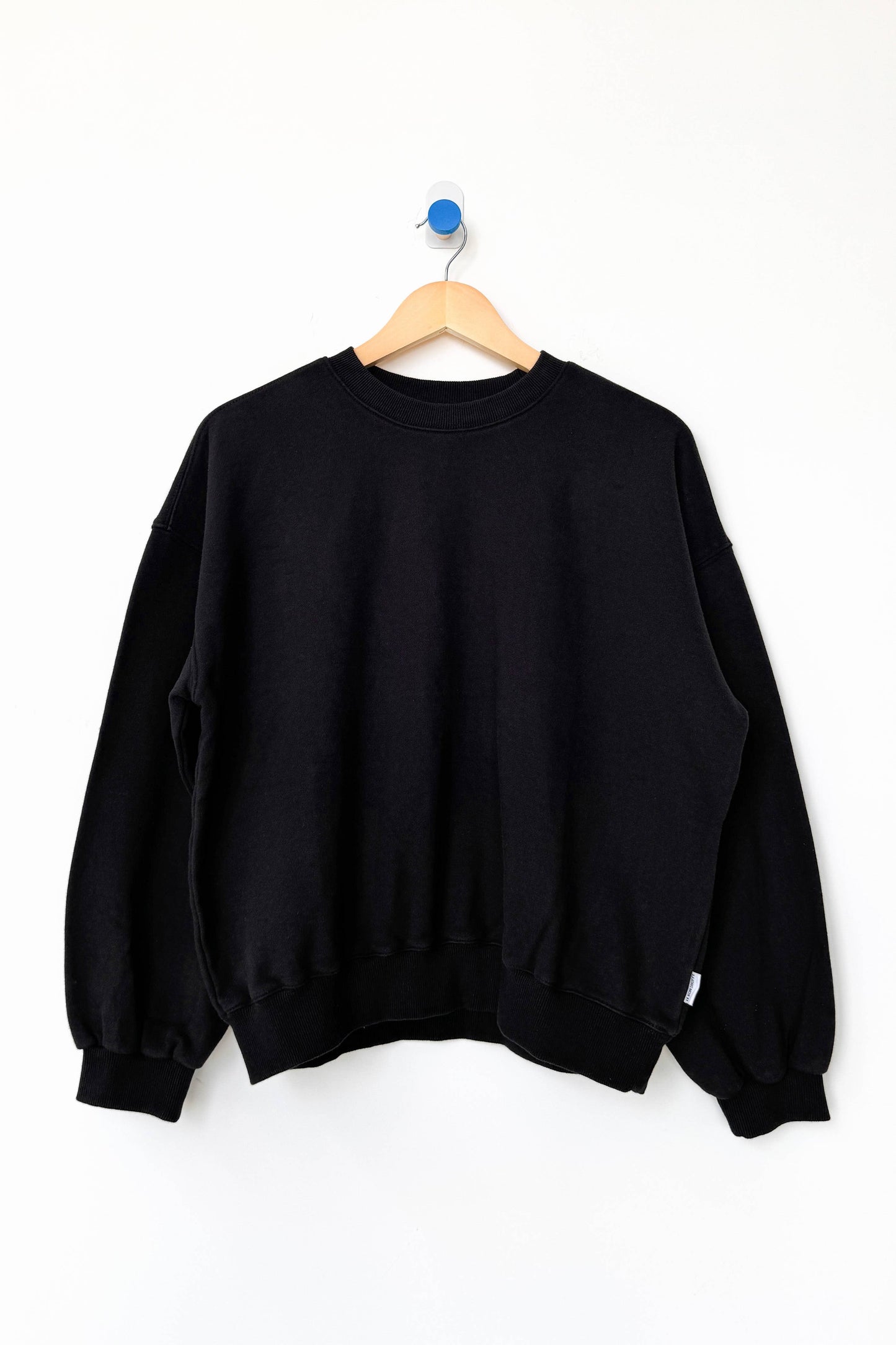 French Terry Core Sweatshirt | Black