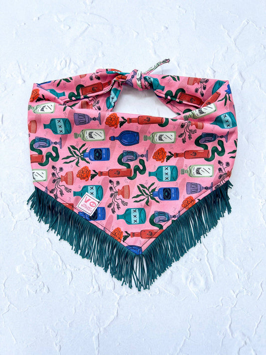 Fringed Dog Bandana | Party Potion (Multiple sizes)