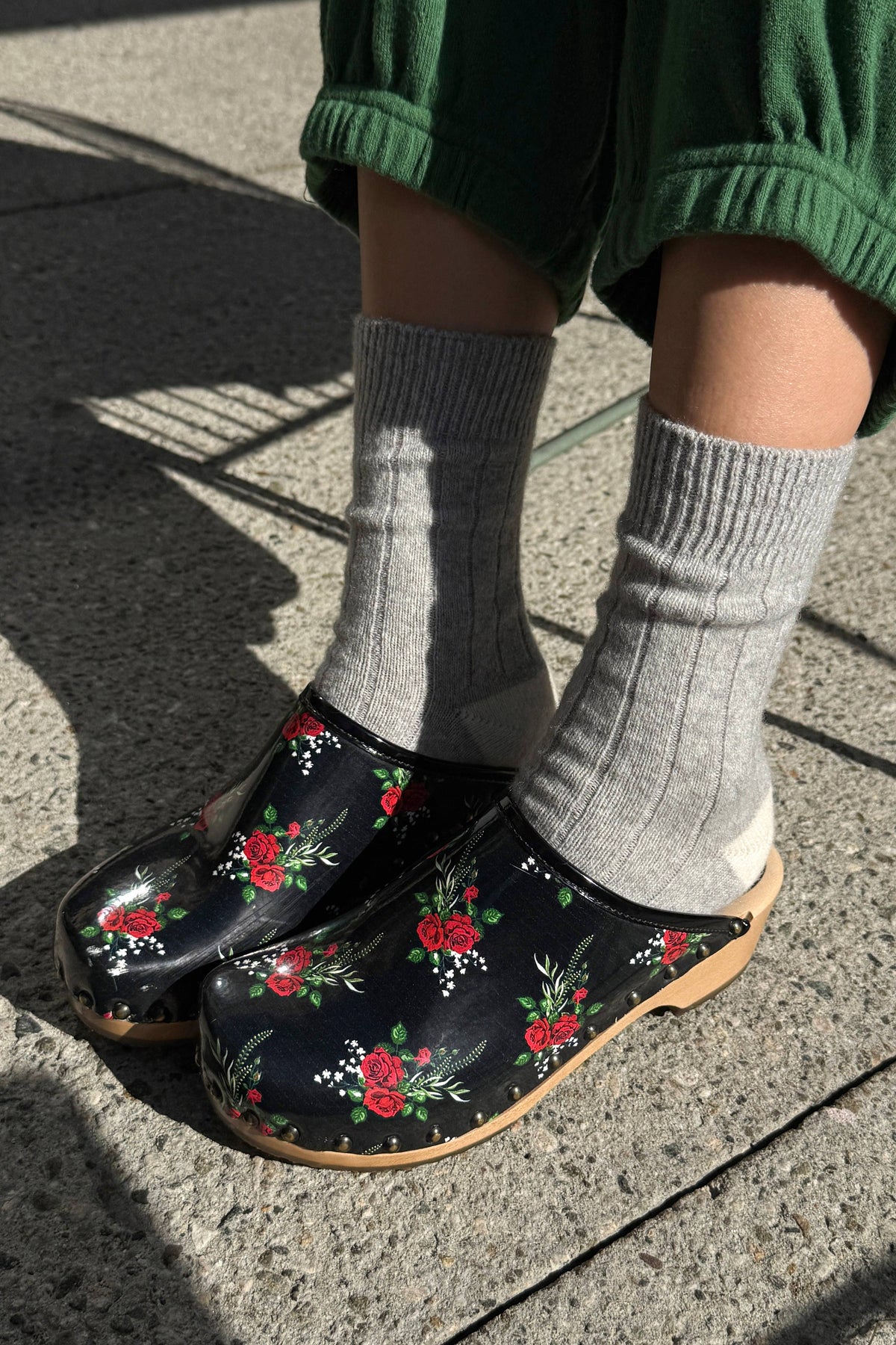 Classic Cashmere Socks | Grey Melange