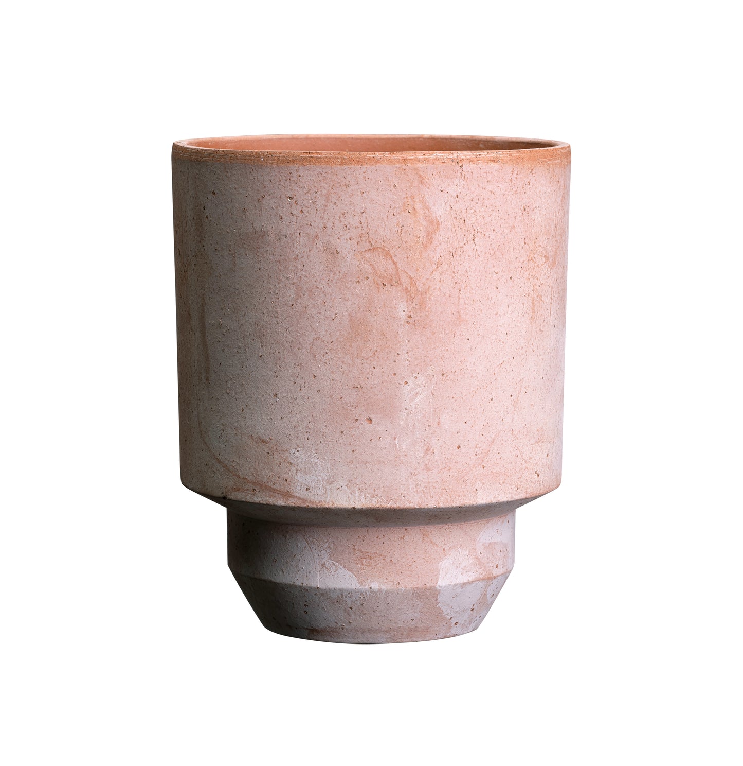 Hoff Clay Pot | Raw Rosa (7")