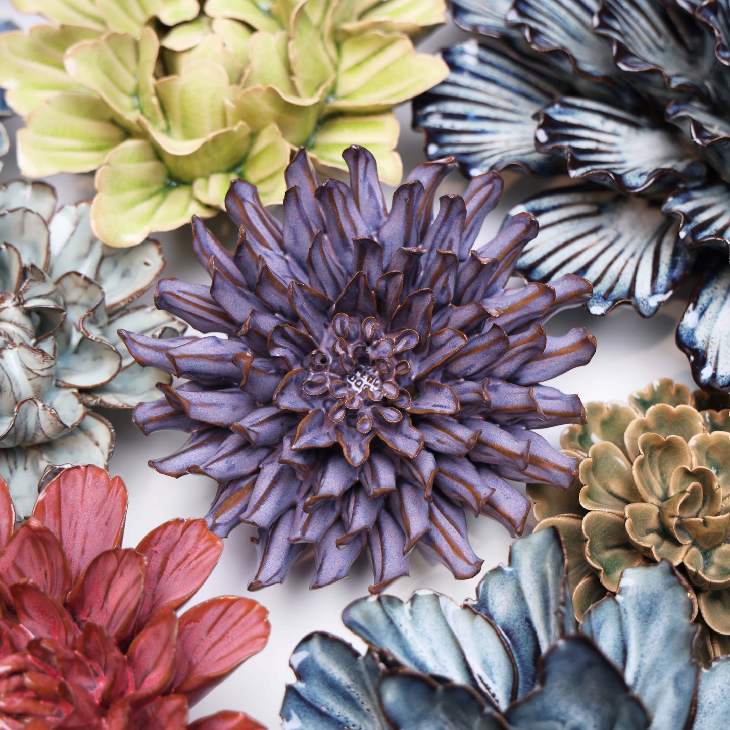 Ceramic Flower | Lilac Fractal