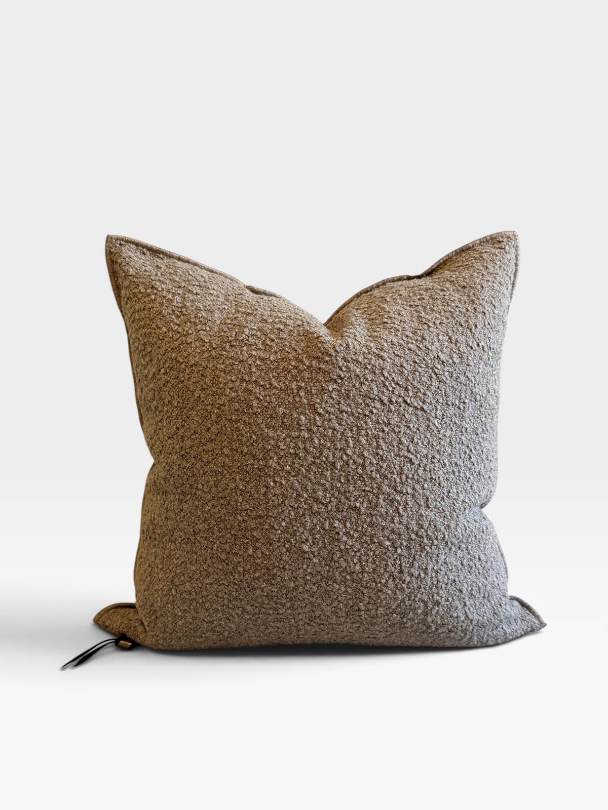 Canvas Wooly Pillow Cover | Ecorce (Multiple Sizes)