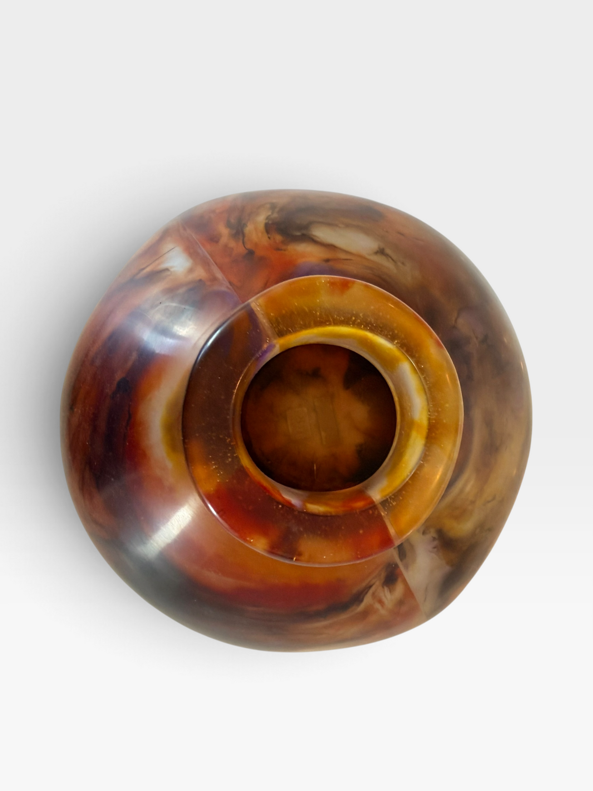 Marbled Resin Napo Vase | Calinda