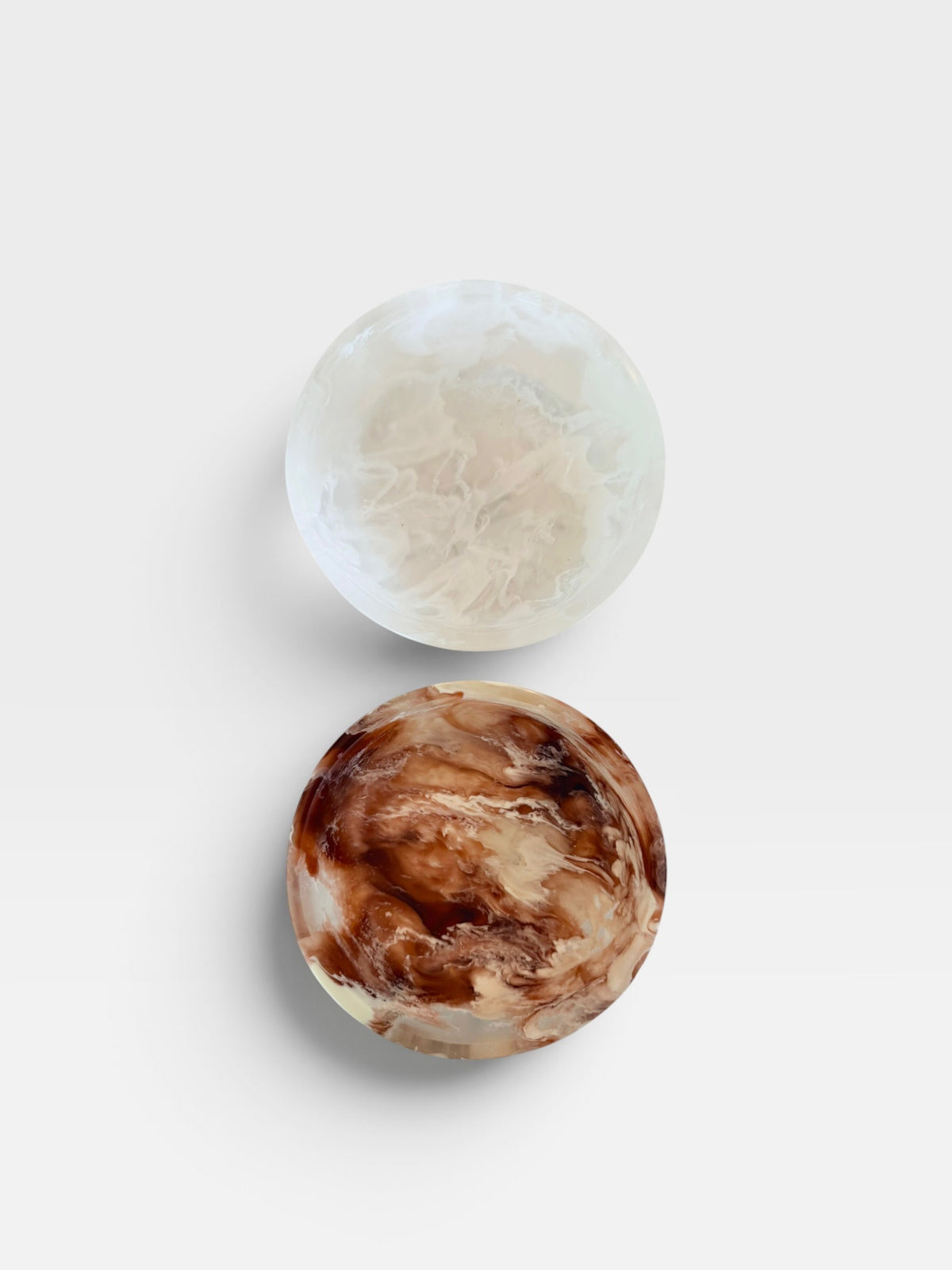 Marbled Resin Small Bowl (Multiple Colors)