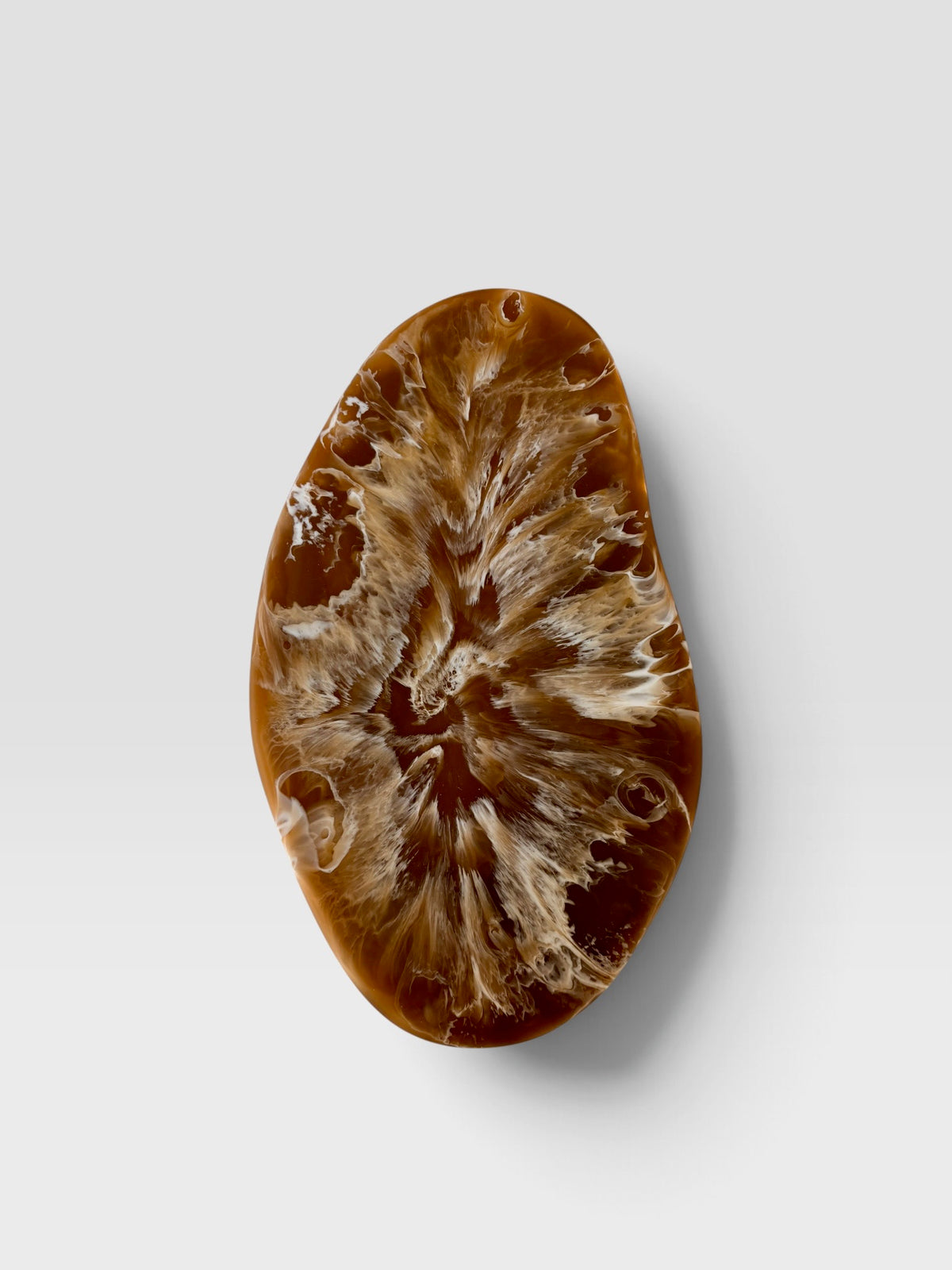 Marbled Resin Oval Platter