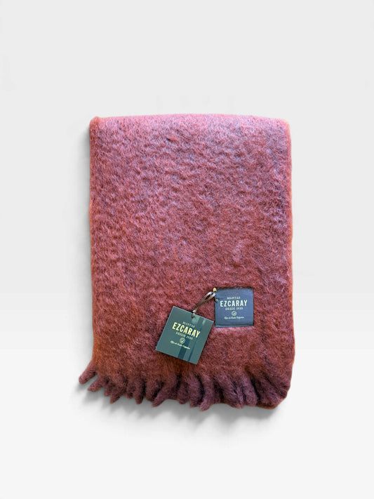 Mohair Throw Blanket | Stitching ST-42
