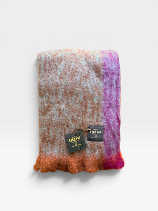 Mohair Throw Blanket | Rozco RZ-42