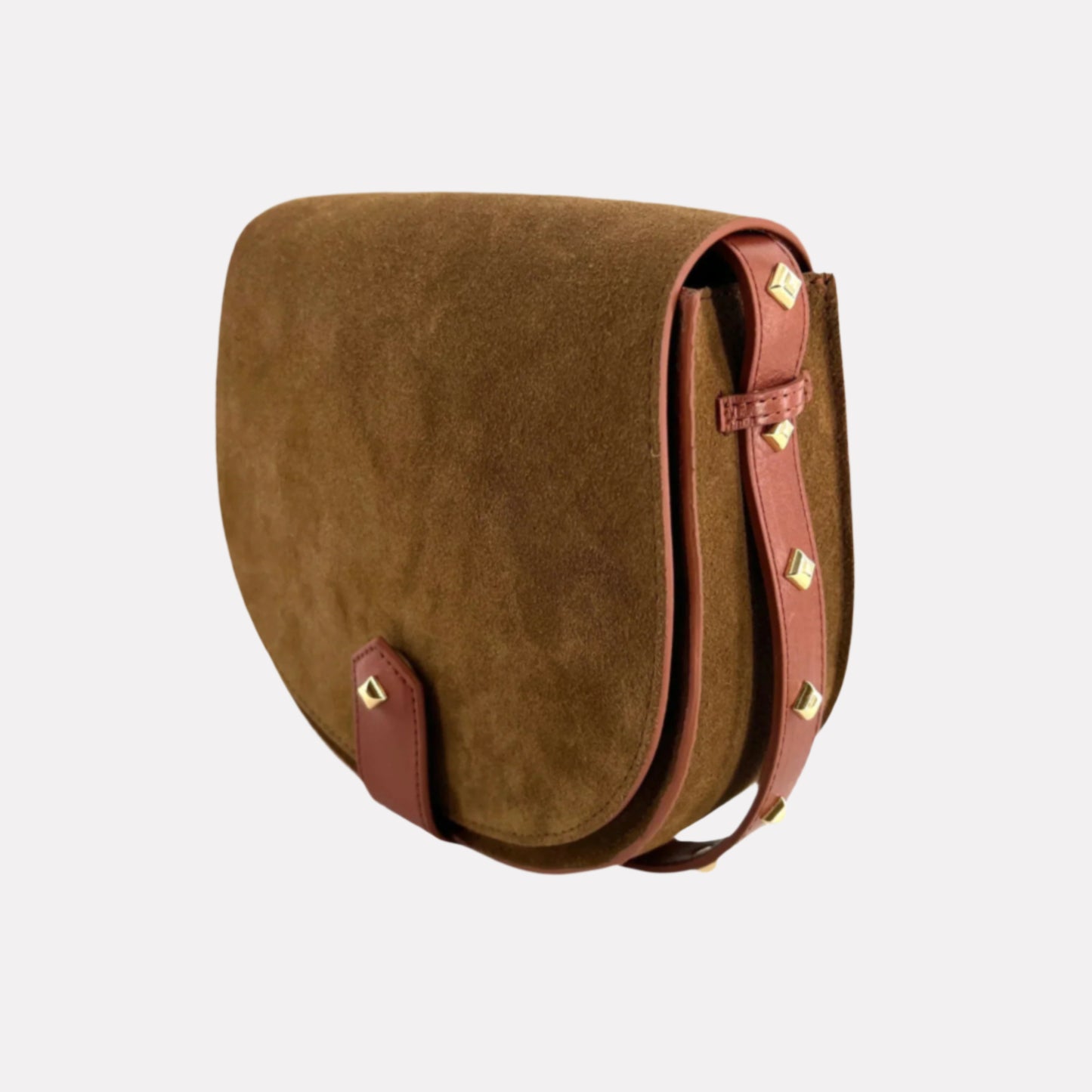 Le Mamour Suede Bag | Tobacco & Caramel