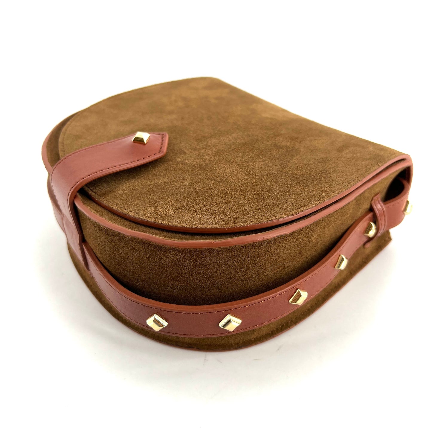 Le Mamour Suede Bag | Tobacco & Caramel