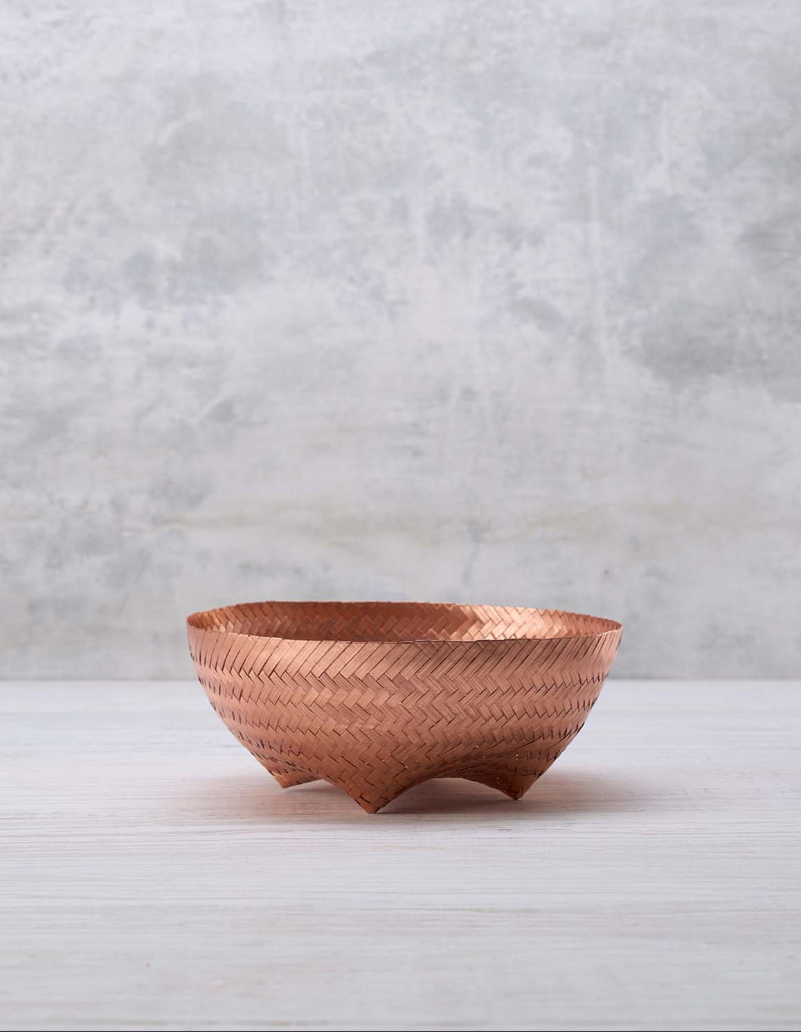 Copper Woven Basket (Multiple Sizes)