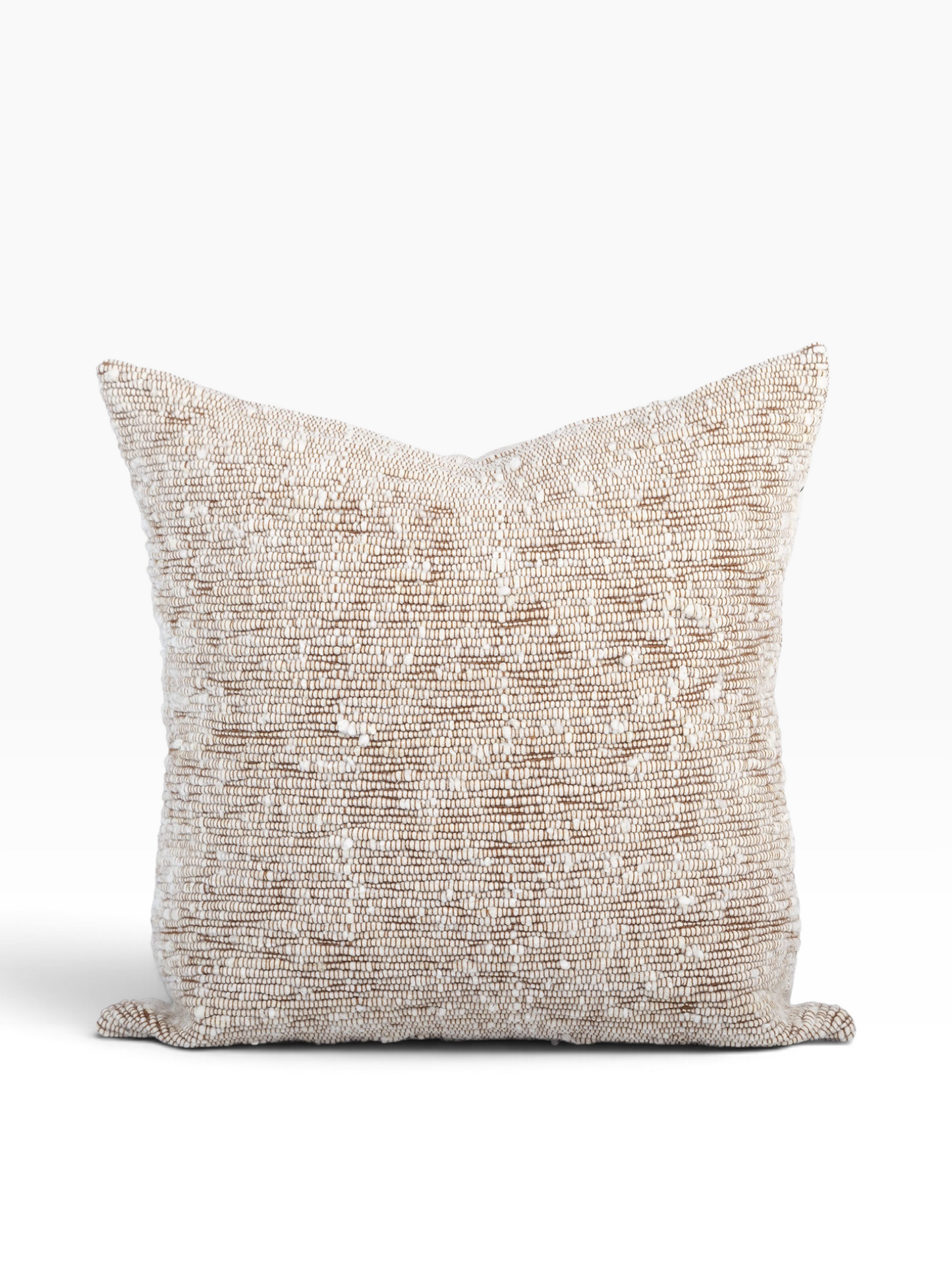 Chunky Wool Pillow Cover | Chestnut