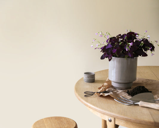 Hoff Glazed Pot I Pearl Grey (Multiple Sizes)