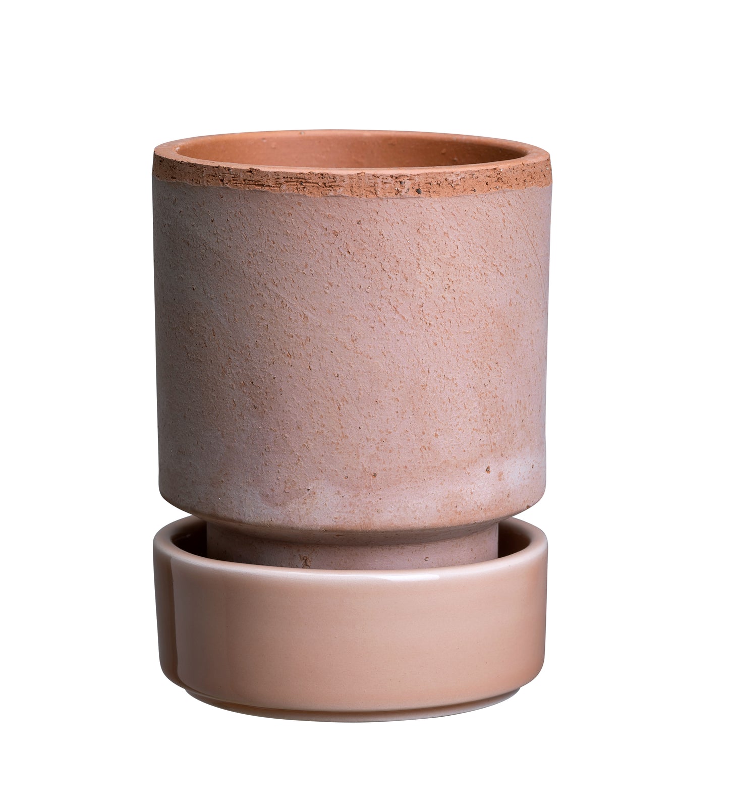 Hoff Glazed Saucer | Quartz Rose (Multiple Sizes)