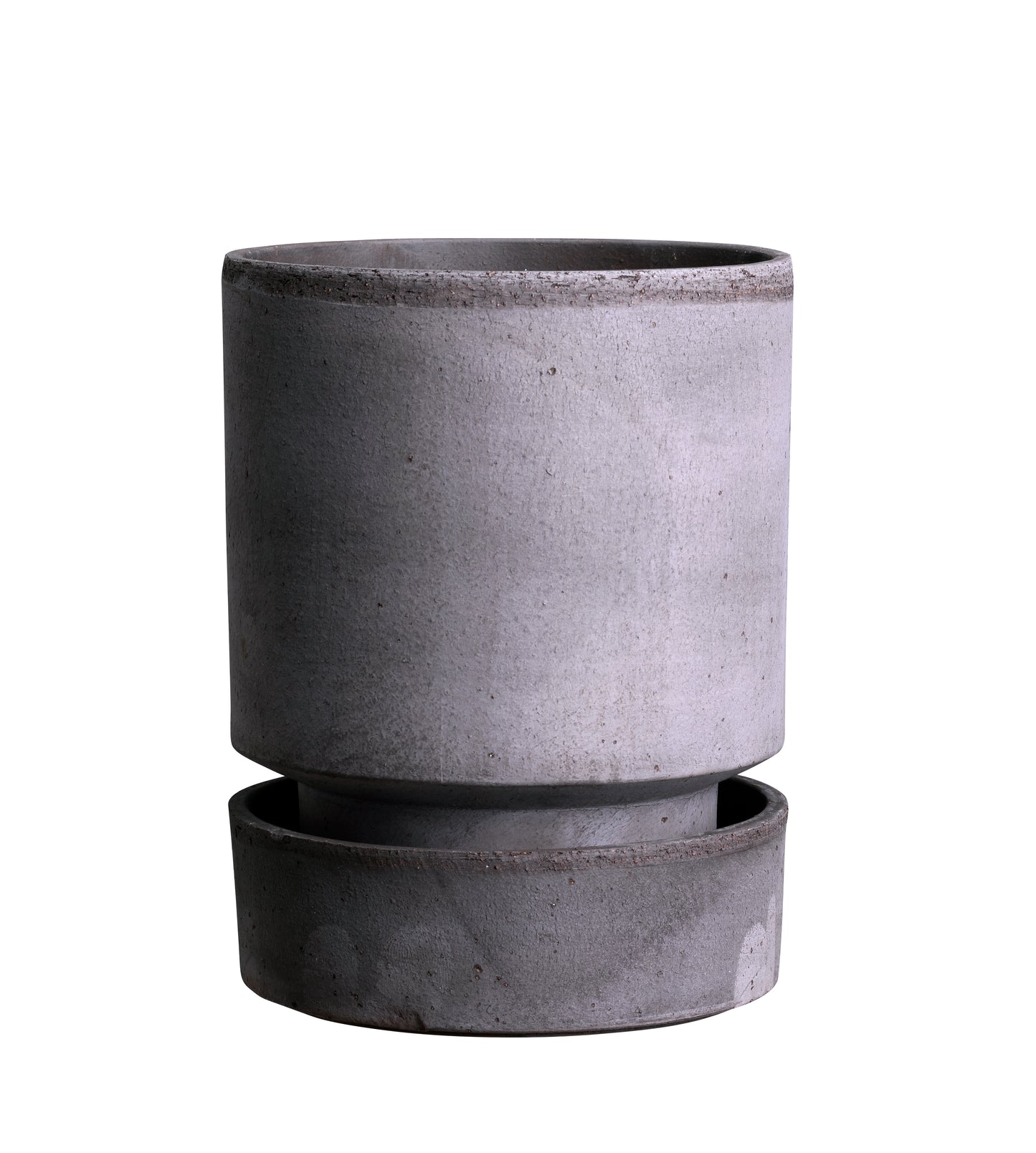 Hoff Raw Clay Saucer I Raw Grey (Multiple Sizes)