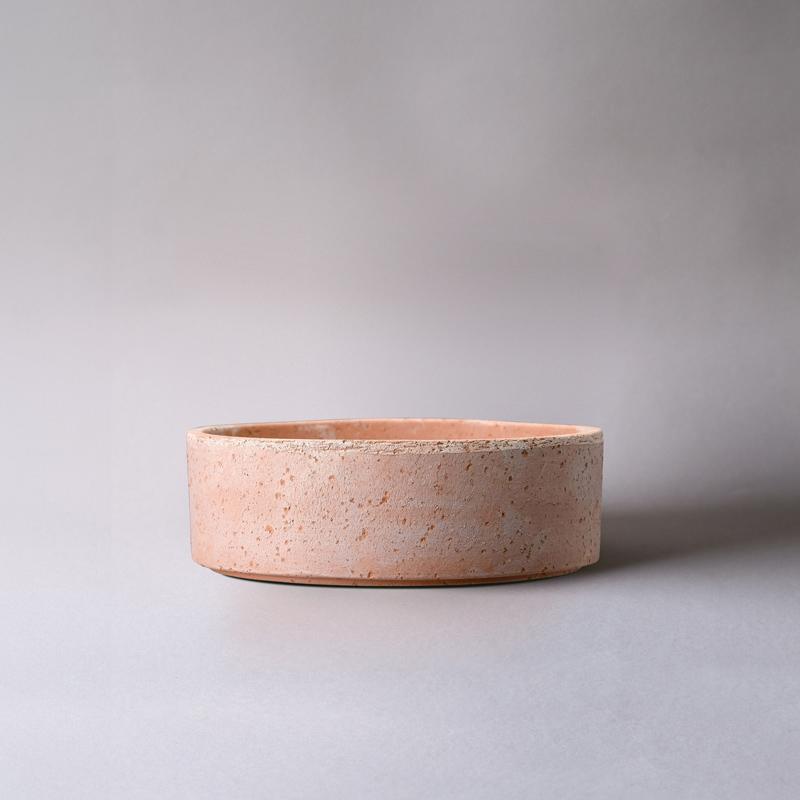 Hoff Clay Saucer | Raw Rosa (Multiple Sizes)