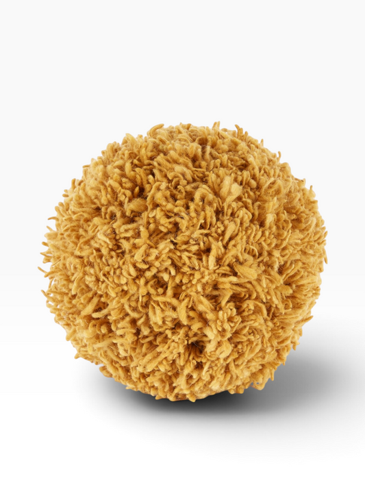 Wool Momo Pillow I Golden