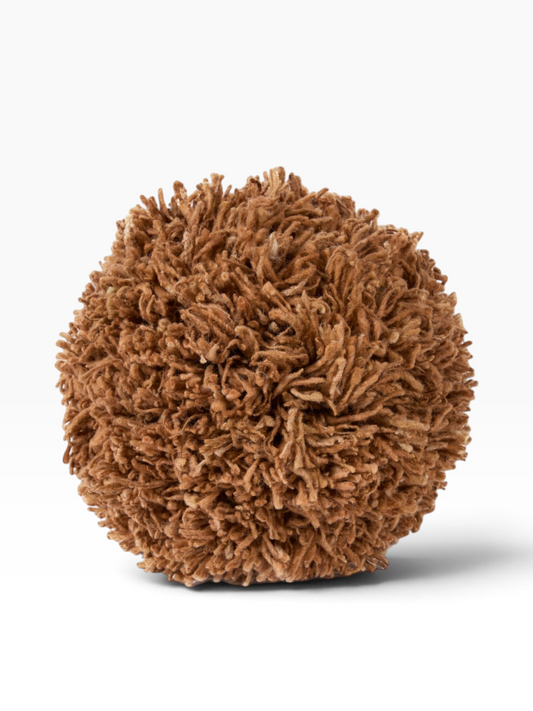 Wool Momo Pillow I Pecan