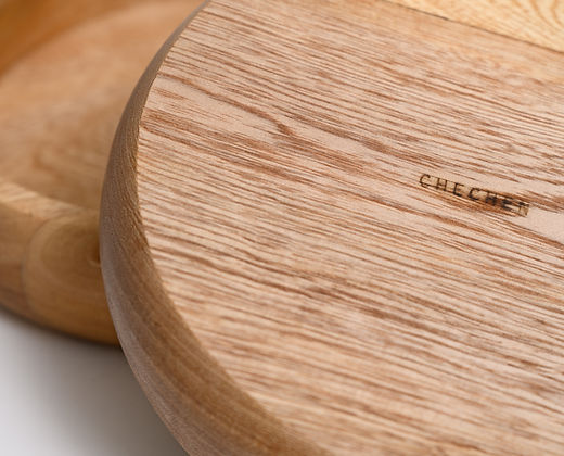 Rosa Morada Wood Botanero Bowl