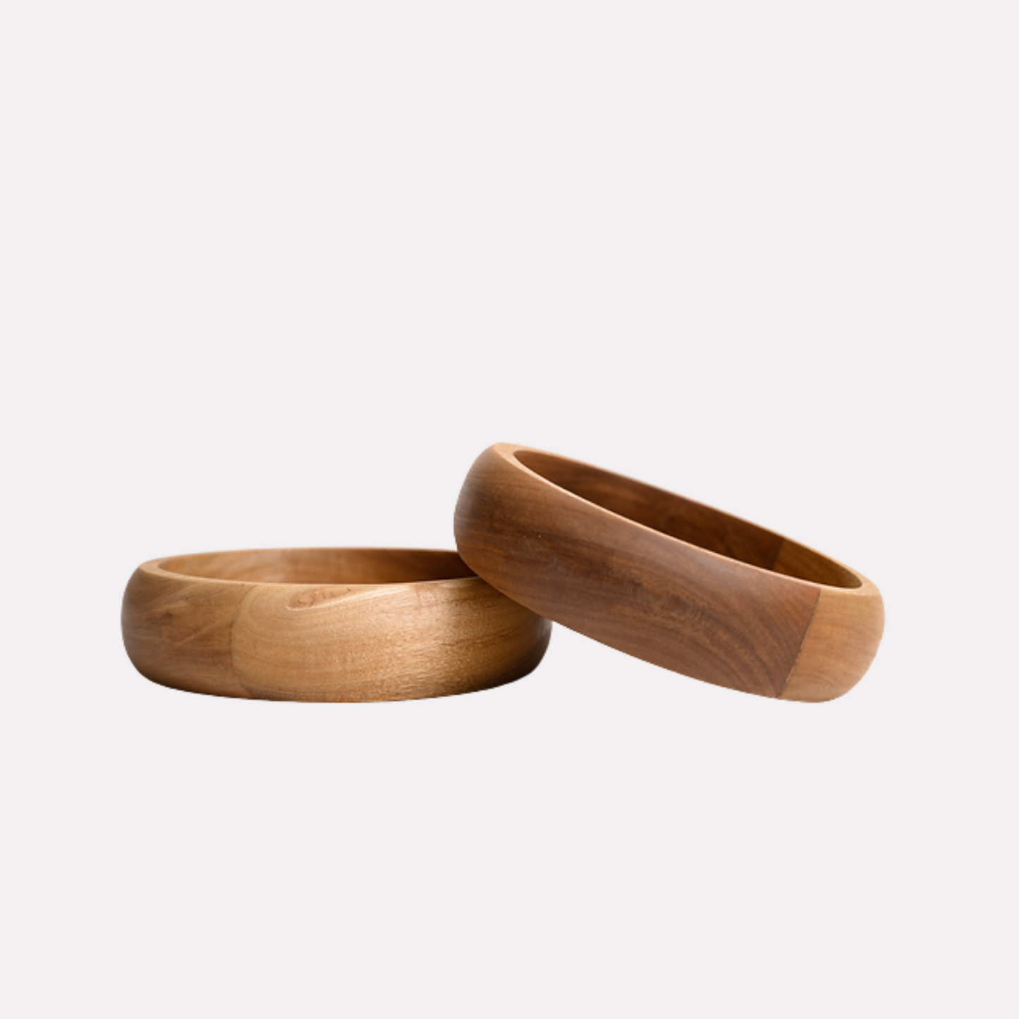 Rosa Morada Wood Botanero Bowl