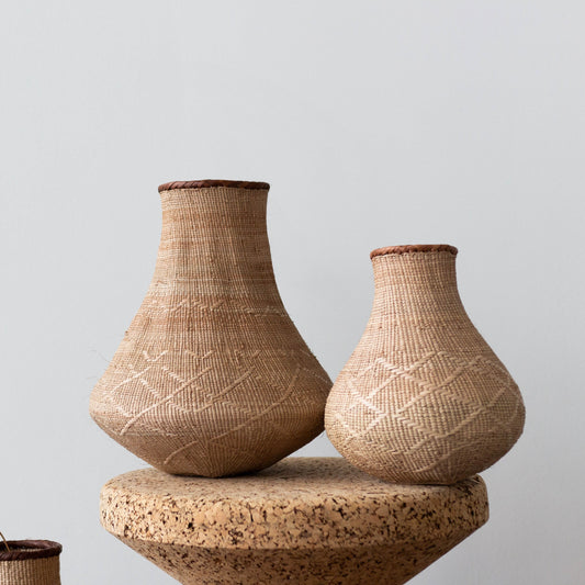 Binga Nongo Woven Gourd Basket