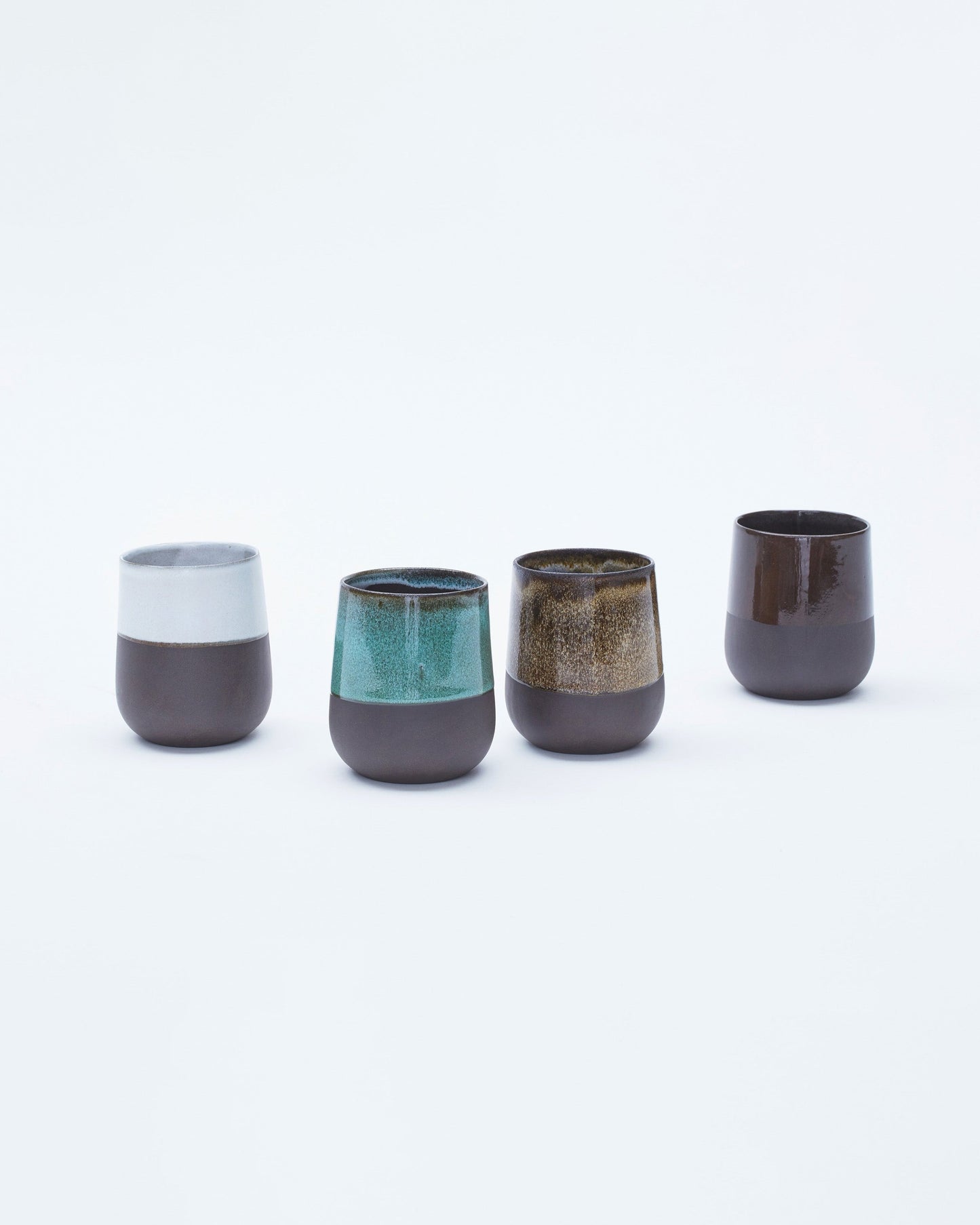 Wiid Ceramic Dipped Mug Set | Black Lava