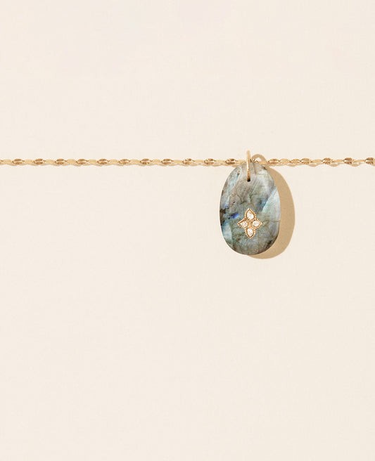 Gaia N°1 Necklace | Labradorite