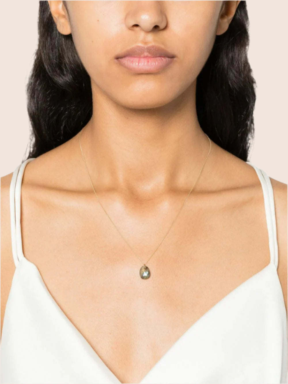 Orso Necklace | Labradorite