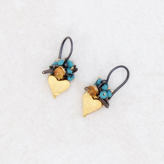 Tiny Treasures Heart Earrings