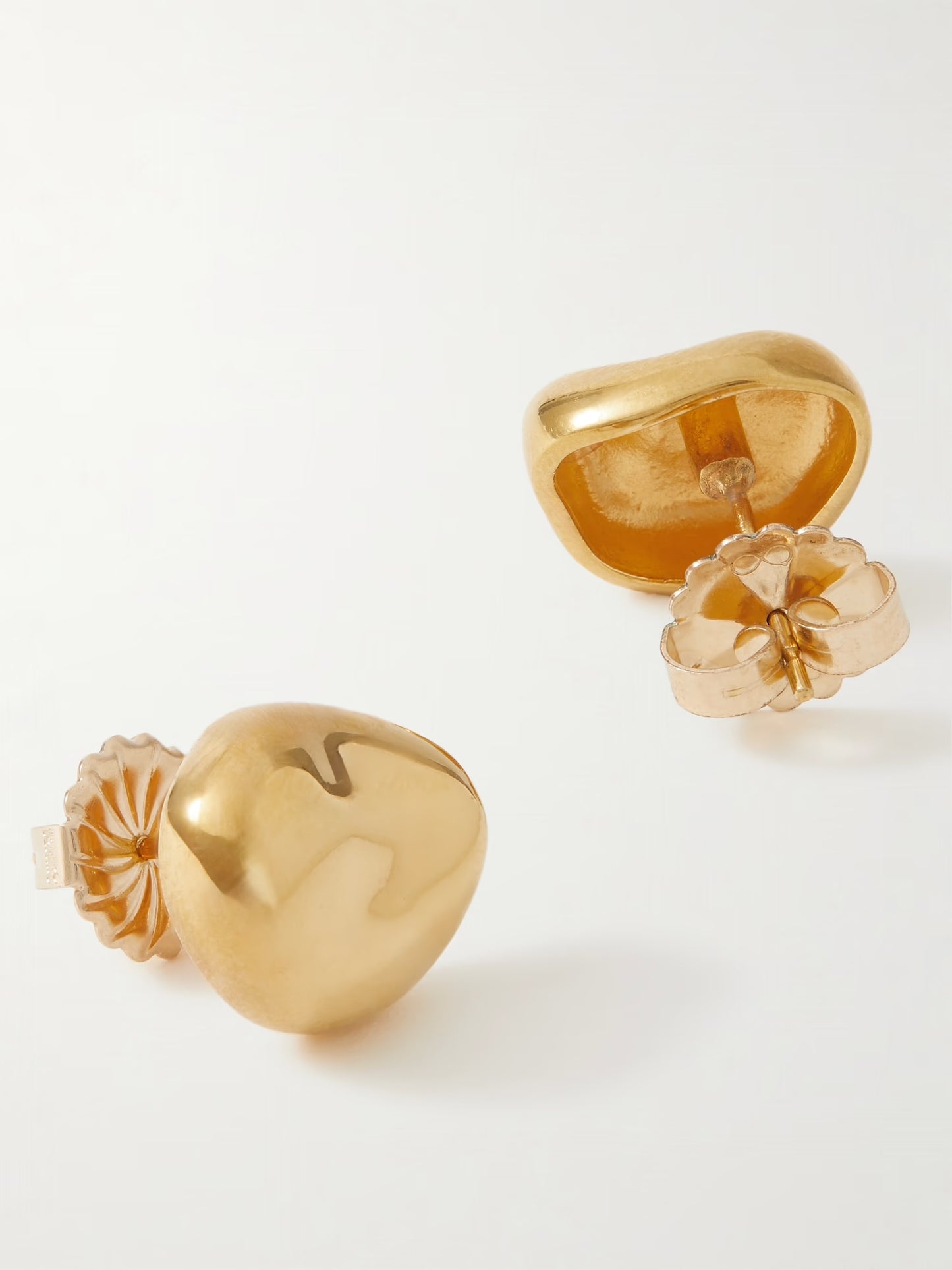 Small Gia Stud Earrings | Gold
