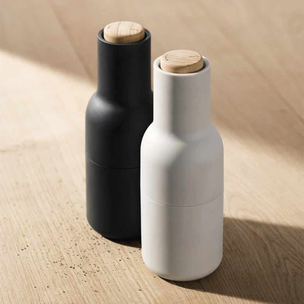 Spice Bottle Grinder Set | Carbon & Ash