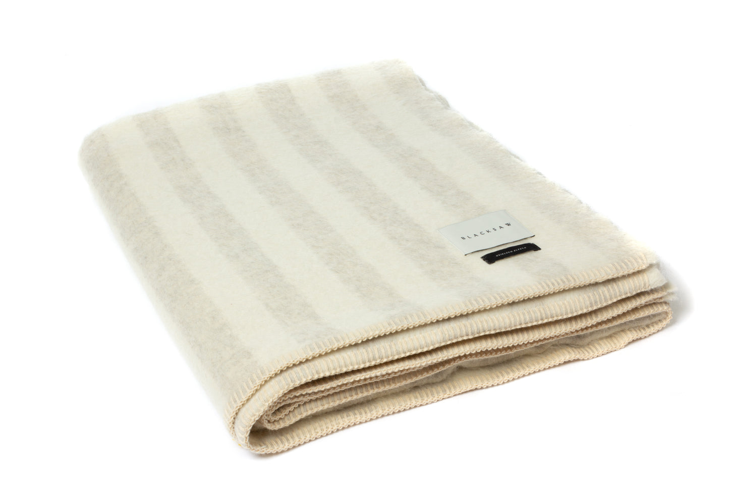 Stills Heirloom Blanket | Shoji & Ivory Stripe