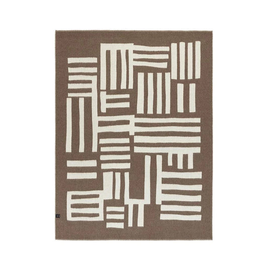 Rosin Reversible Throw | Ivory & Cacao