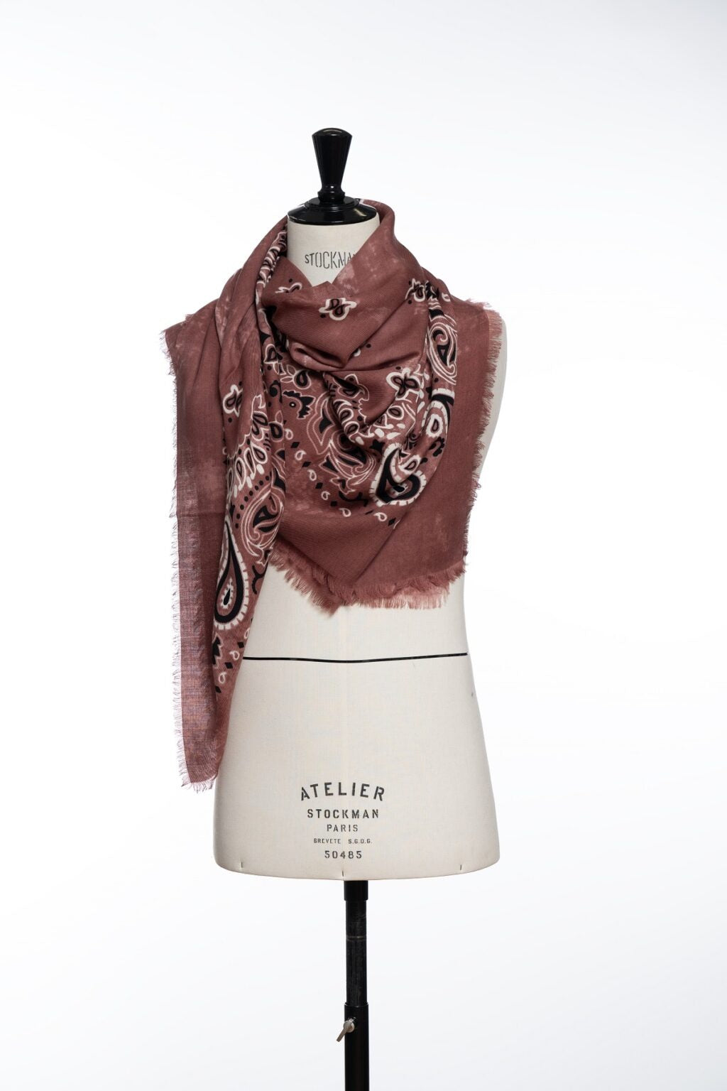Jil Quadra Scarf | Rose