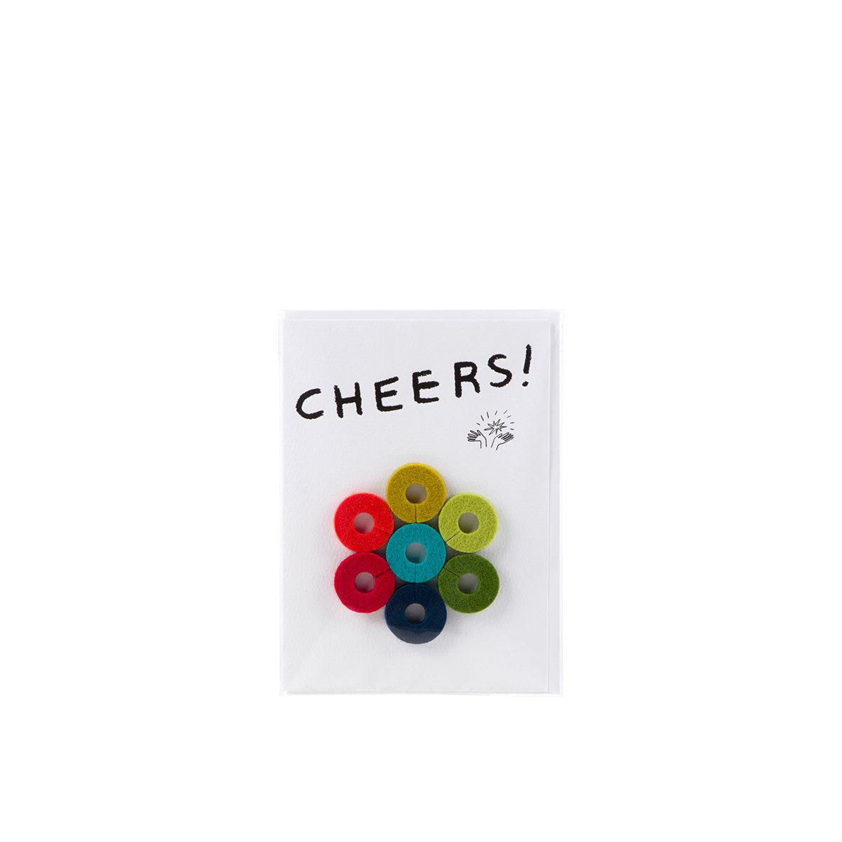 Merino Wool Felt Wine Markers (Multiple Styles)